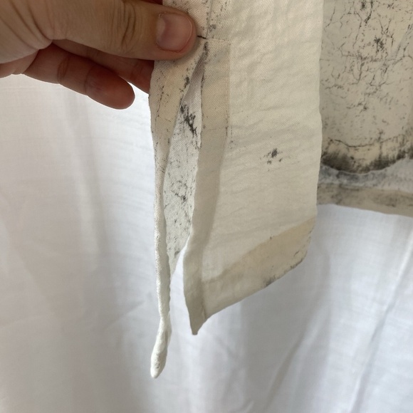 Eleven Stitch Design Marble Tank Top XS Gray White Sleeveless Made in USA - Picture 5 of 11